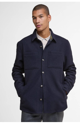 Surchemise Marlow sur mesure navy