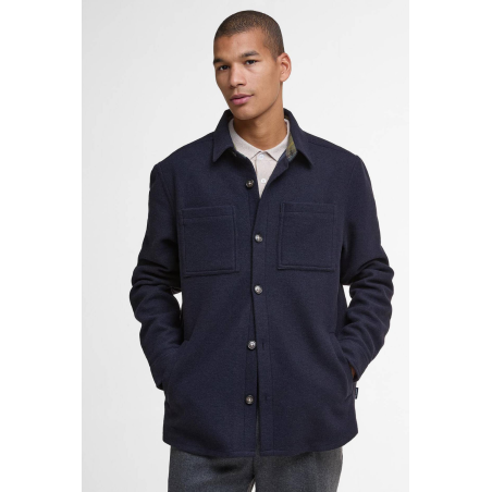 Surchemise Marlow sur mesure navy