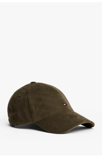 Casquette Hilfiger Flag en velours côtelé