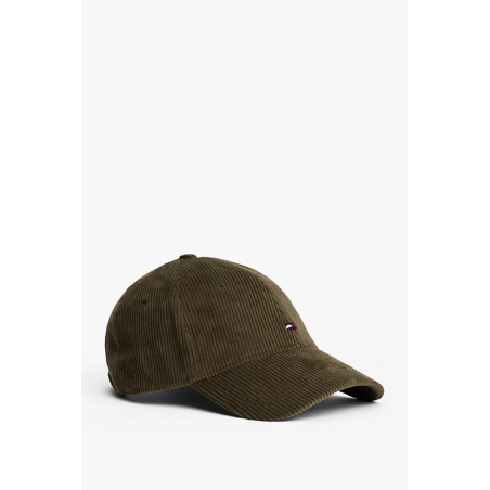 Casquette Hilfiger Flag en velours côtelé