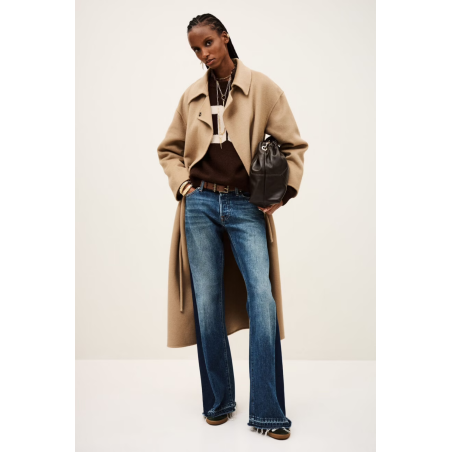 Manteau long KATE camel