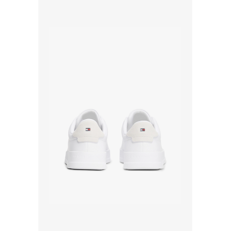 Baskets court LTH cuir blanc