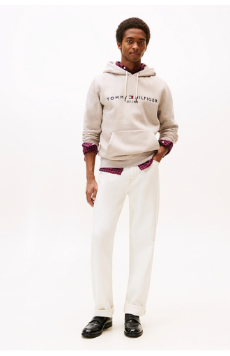 Sweat Flex capuche molleton beige