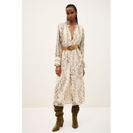 Robe SAHARA blanc écru