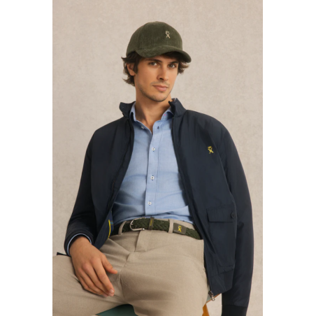 Vicomte A cap velours vert
