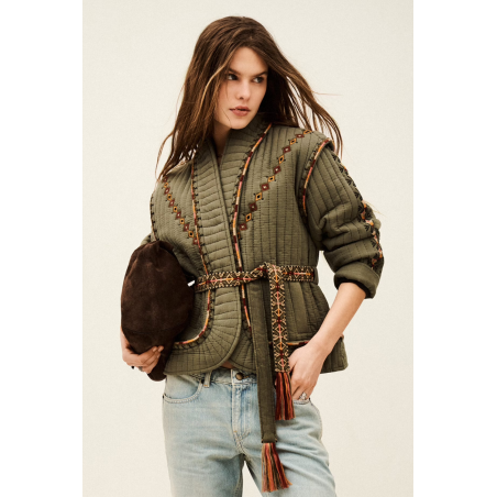 Veste Cocoon kaki