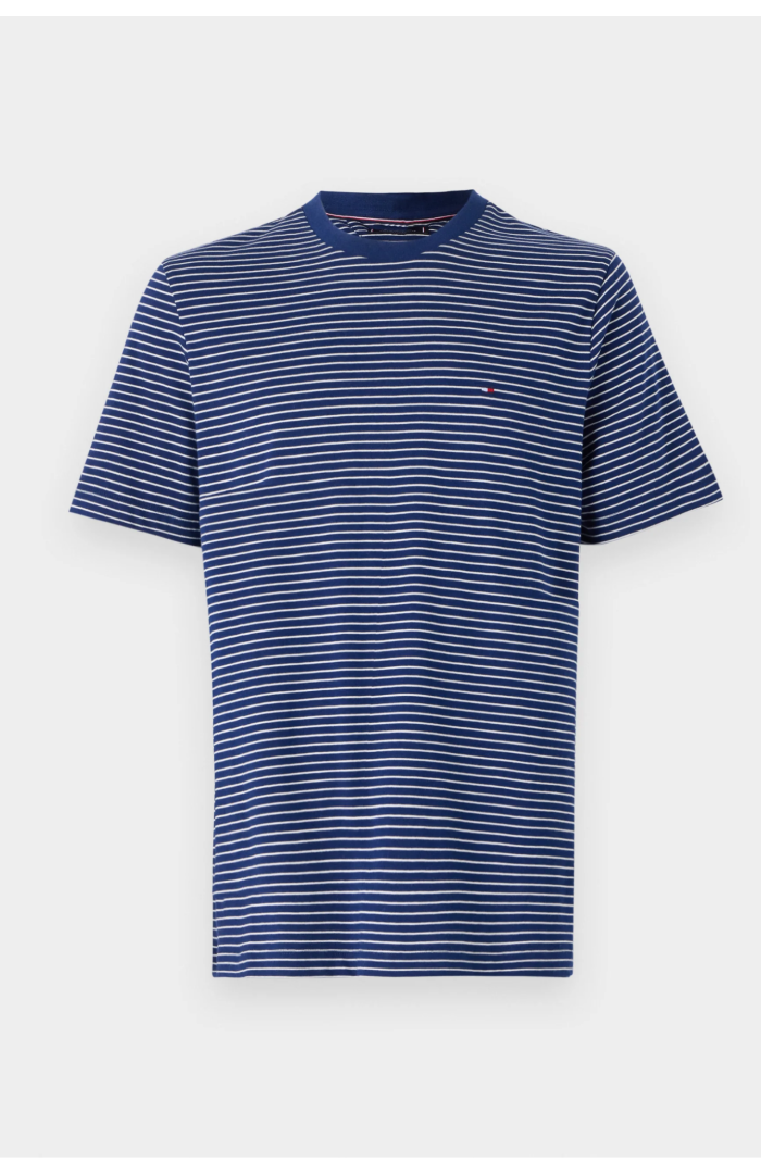 T-shirt preppy navy ivory
