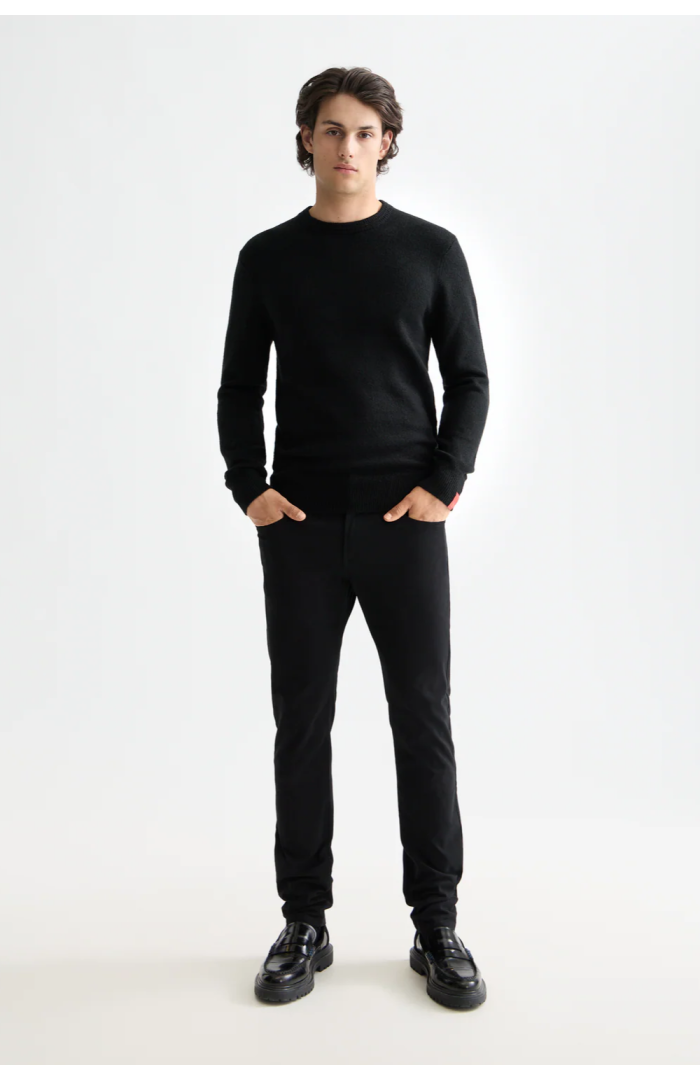 Pull regular fit noir