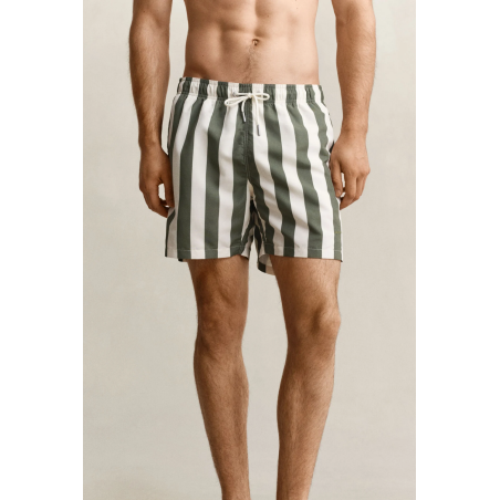 Short de bain rayé