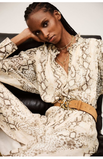 Robe SAHARA blanc écru