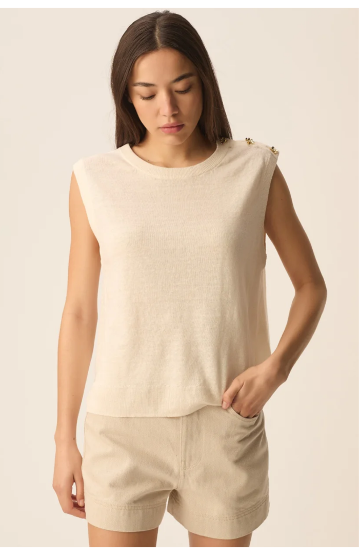 Pull sans manches Brazou