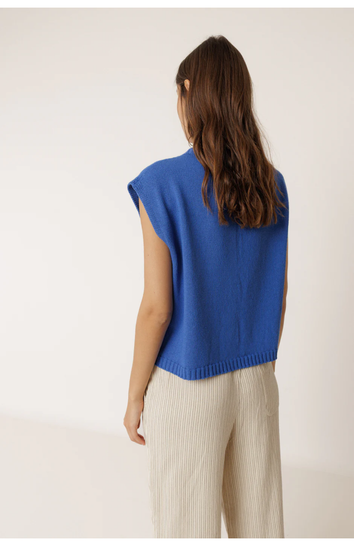 Pull sans manche boxy Pull sans manche boxy