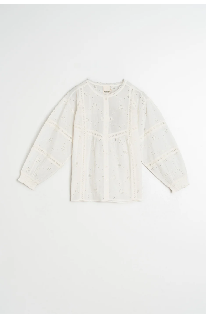 Chemise broderie suisse