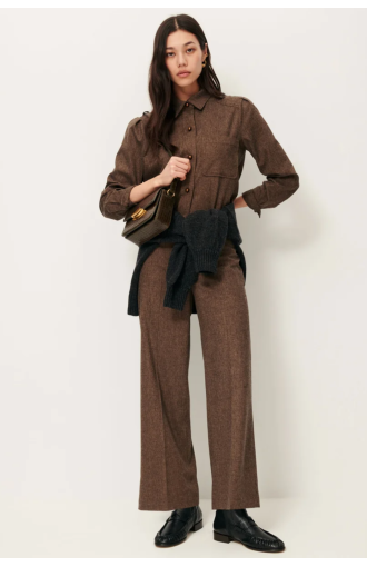 Chemise Theowool Stone