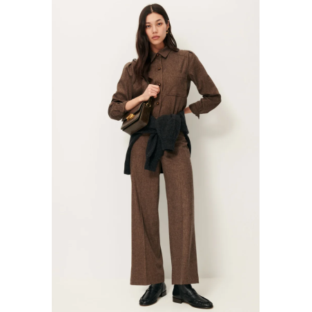 Chemise Theowool Stone