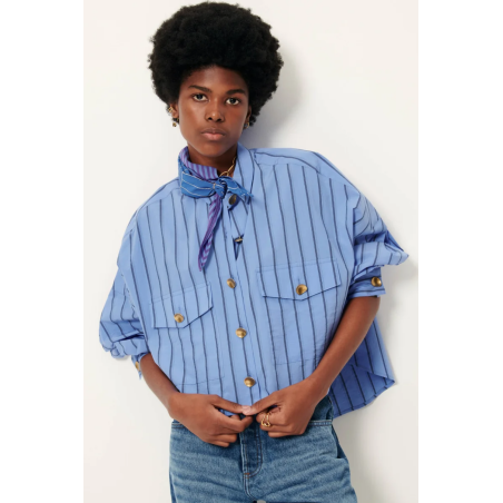 Blouse Balanca Italian Blue