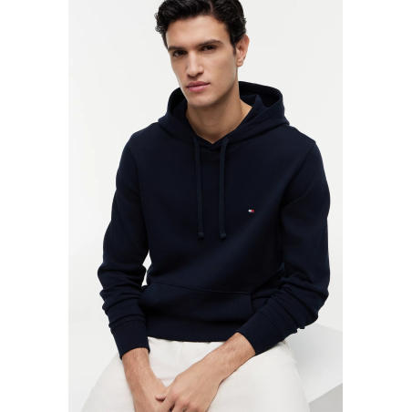 Sweat capuche drapeau brodé