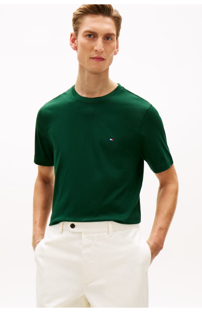 T-shirt drapeau brodé
