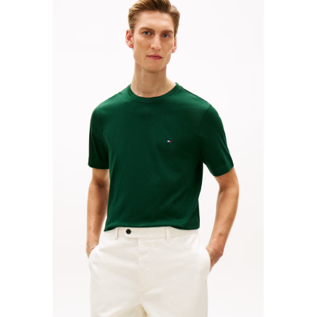 T-shirt drapeau brodé