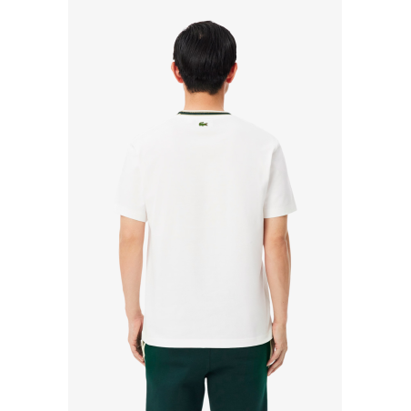T-shirt rayures badge
