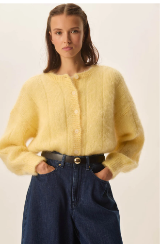 Gilet CHOUETTE jaune paille