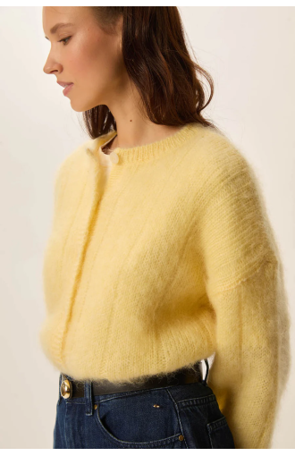 Gilet CHOUETTE jaune paille