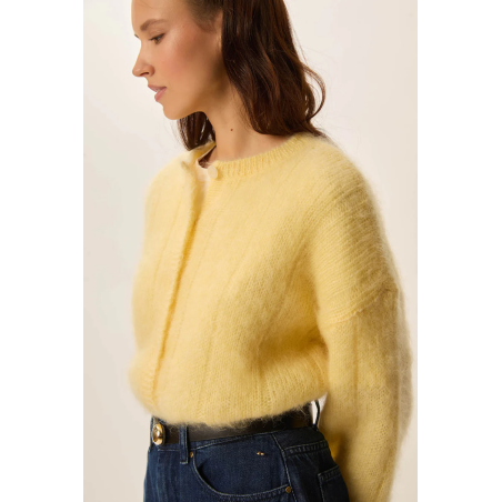 Gilet CHOUETTE jaune paille