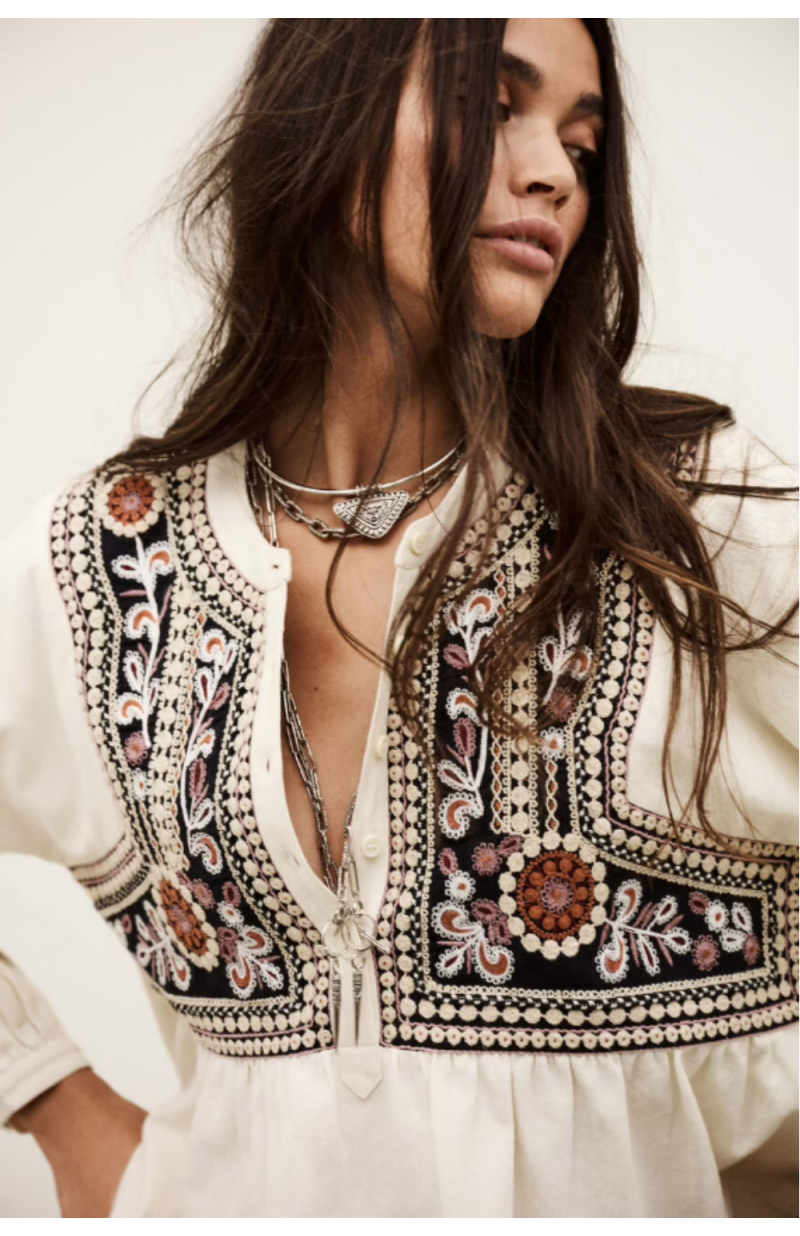 Top ALEC blanc écru