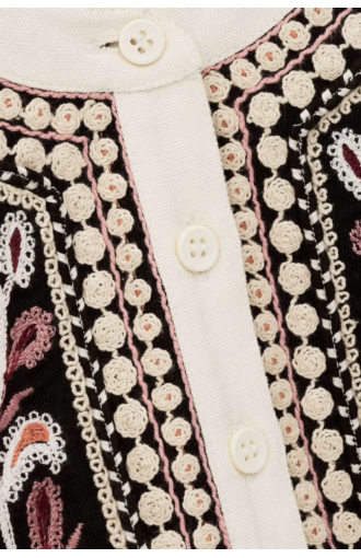 Top ALEC blanc écru